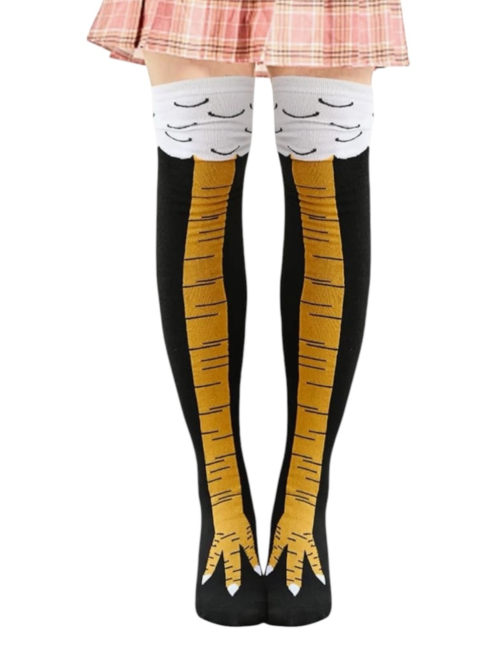 Chicken Leg Novelty Over-the-Knee Socks - NEW